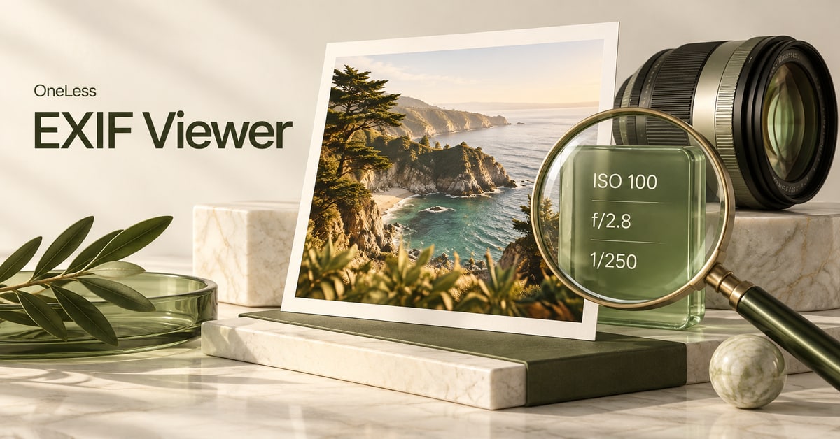 A photograph and camera metadata showing exposure settings.